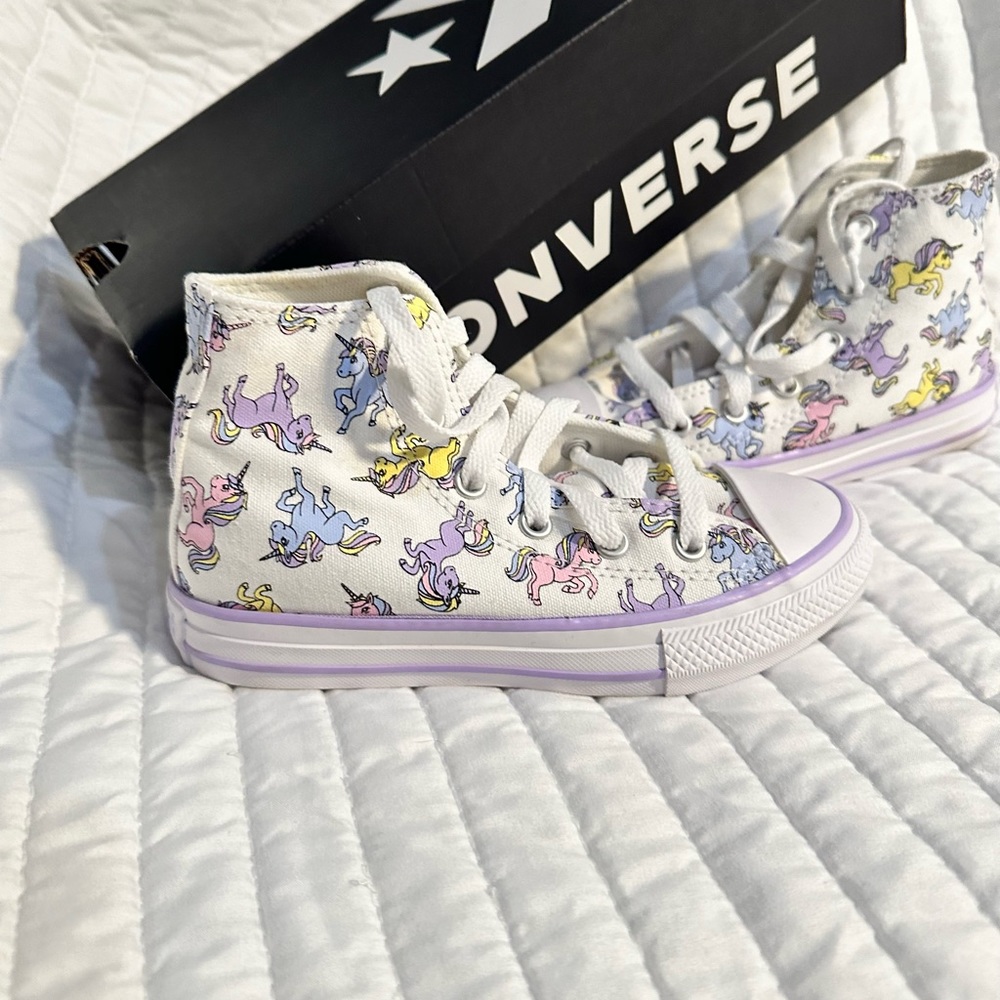 Girls, Converse unicorn high tops. Size 12